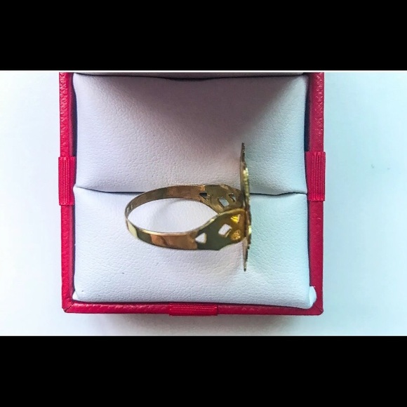 1ok goofy ring vintage - Picture 2 of 2